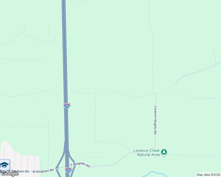 map of restaurants, bars, coffee shops, grocery stores, and more near 16801 Lobo Lane in Little Rock