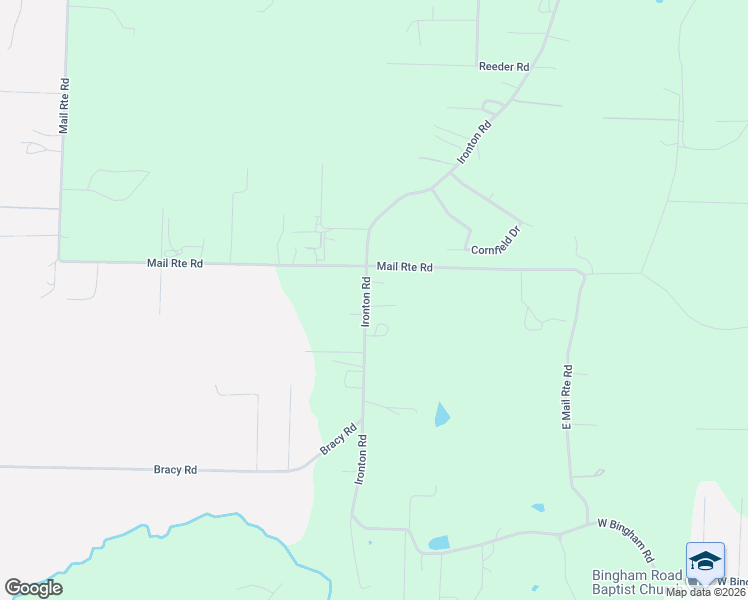 map of restaurants, bars, coffee shops, grocery stores, and more near 17803 Ironton Road in Little Rock
