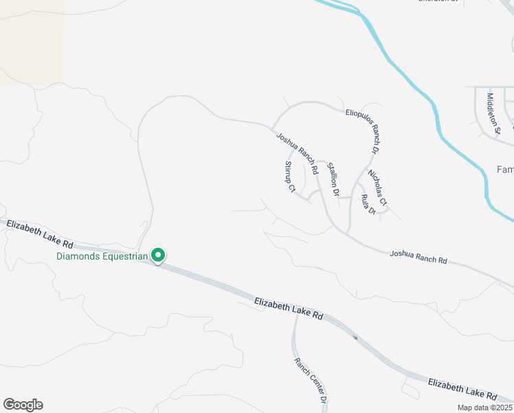 map of restaurants, bars, coffee shops, grocery stores, and more near 4029 Bridle Court in Palmdale