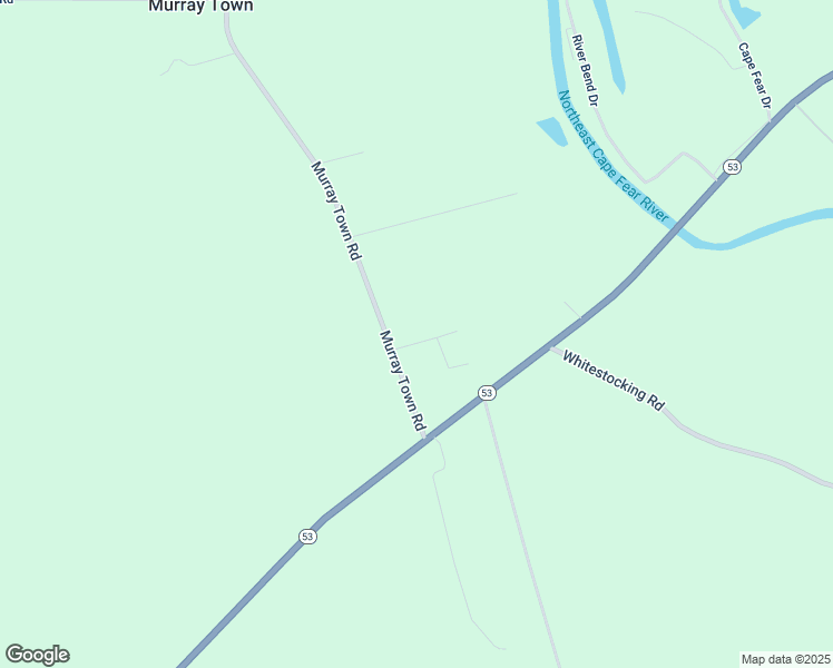 map of restaurants, bars, coffee shops, grocery stores, and more near 65 Debb Road in Burgaw