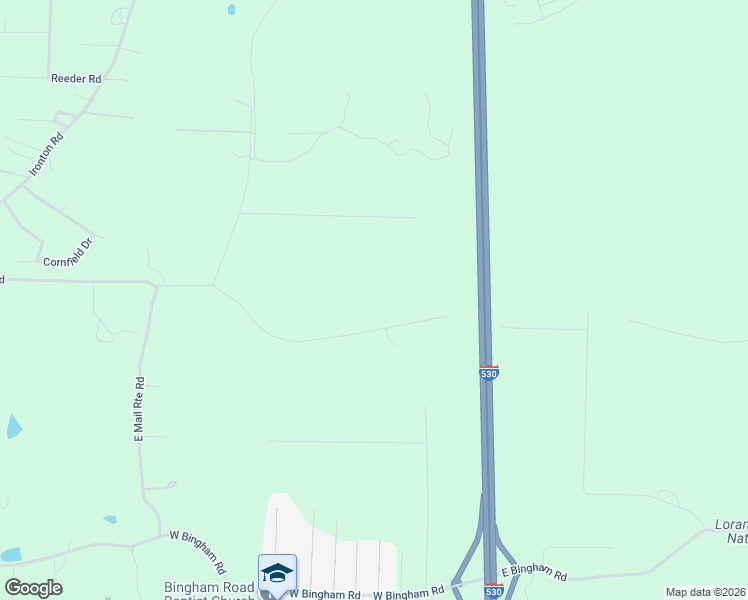 map of restaurants, bars, coffee shops, grocery stores, and more near 1103 U.S. 65 in Little Rock