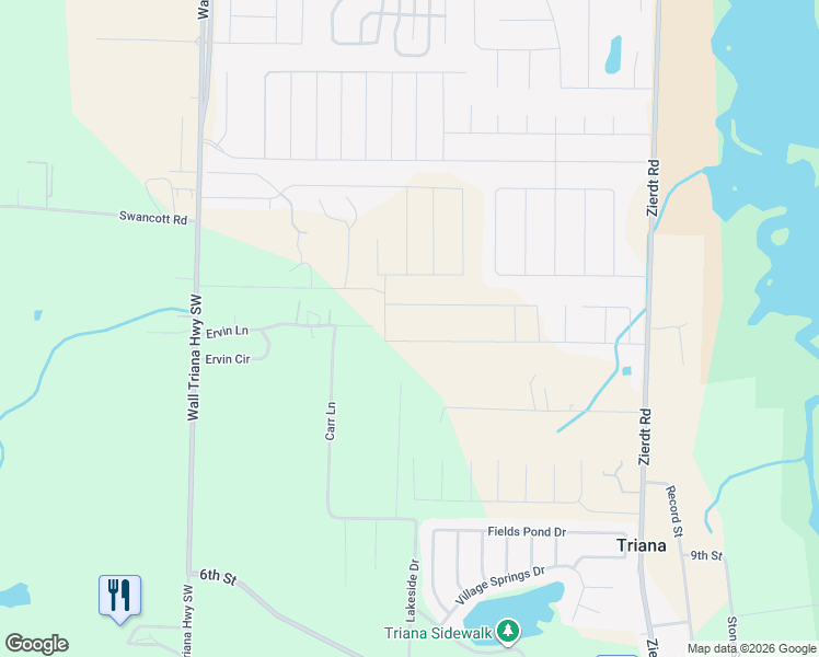 map of restaurants, bars, coffee shops, grocery stores, and more near 231 Ervin Lane in Madison