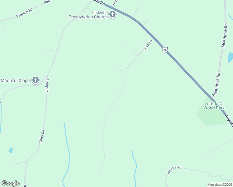 map of restaurants, bars, coffee shops, grocery stores, and more near 222 Scott Lane in Pelzer