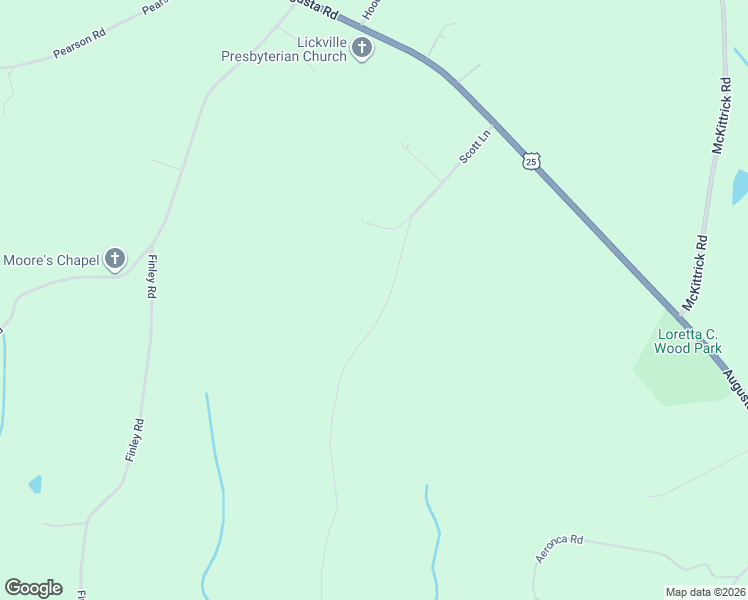 map of restaurants, bars, coffee shops, grocery stores, and more near 222 Scott Lane in Pelzer