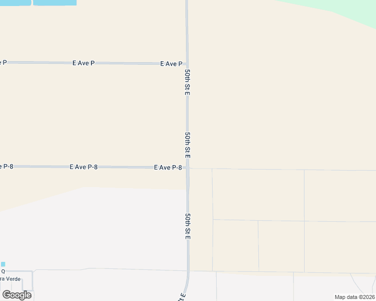 map of restaurants, bars, coffee shops, grocery stores, and more near 50th Street East in Palmdale