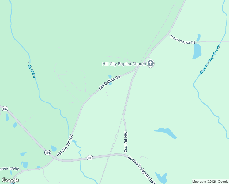 map of restaurants, bars, coffee shops, grocery stores, and more near 1221 Hill City Road Northwest in Sugar Valley