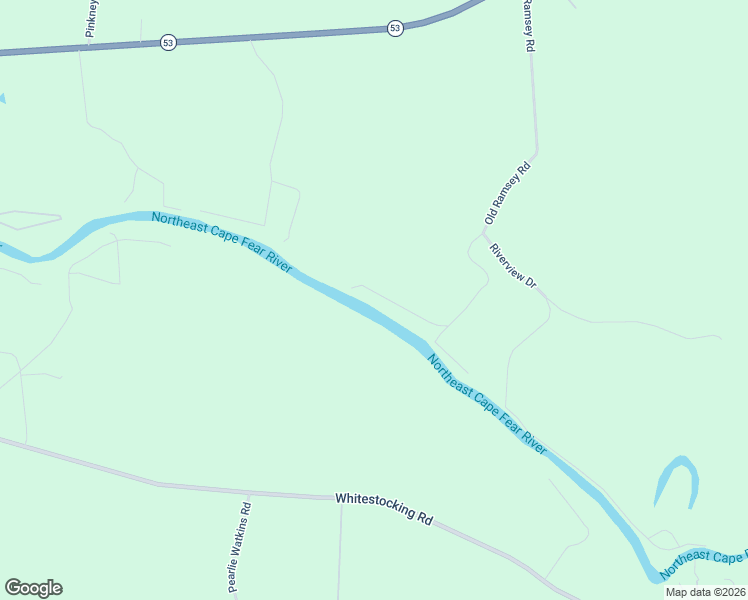 map of restaurants, bars, coffee shops, grocery stores, and more near 199 Bear Run Road in Burgaw