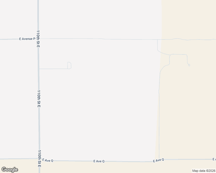 map of restaurants, bars, coffee shops, grocery stores, and more near 116th Street East in Los Angeles County