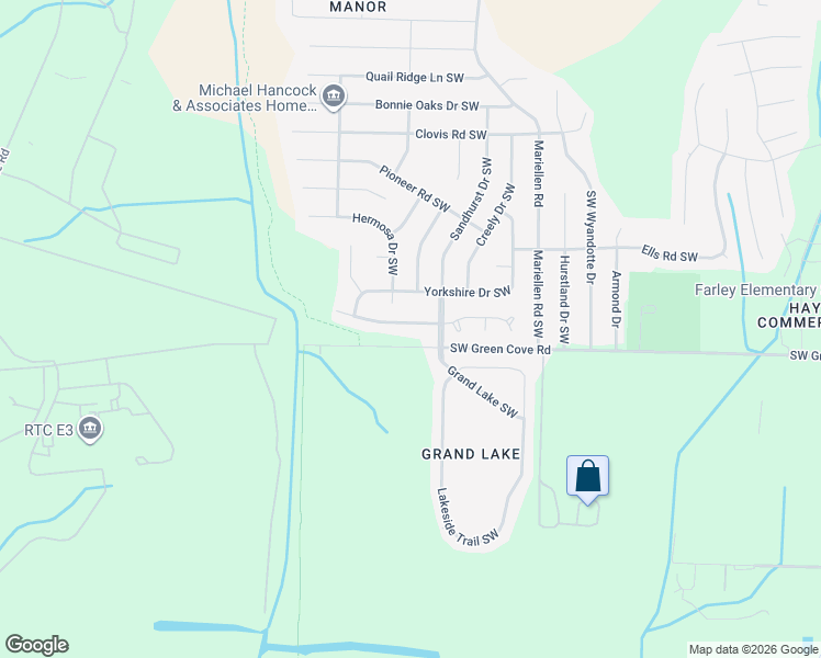 map of restaurants, bars, coffee shops, grocery stores, and more near 2508 Autumn Ridge Drive Southwest in Huntsville