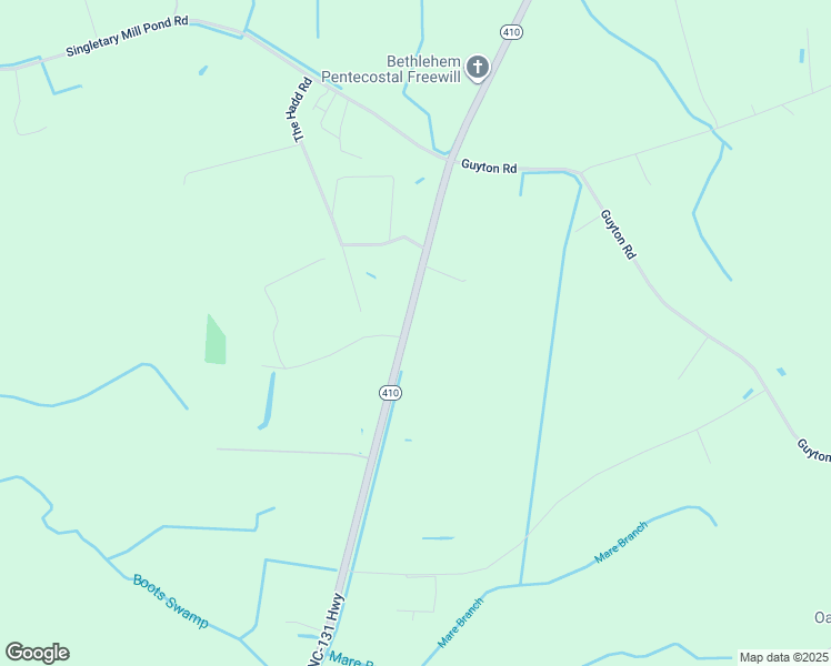 map of restaurants, bars, coffee shops, grocery stores, and more near 10155 North Carolina 131 Highway in Bladenboro