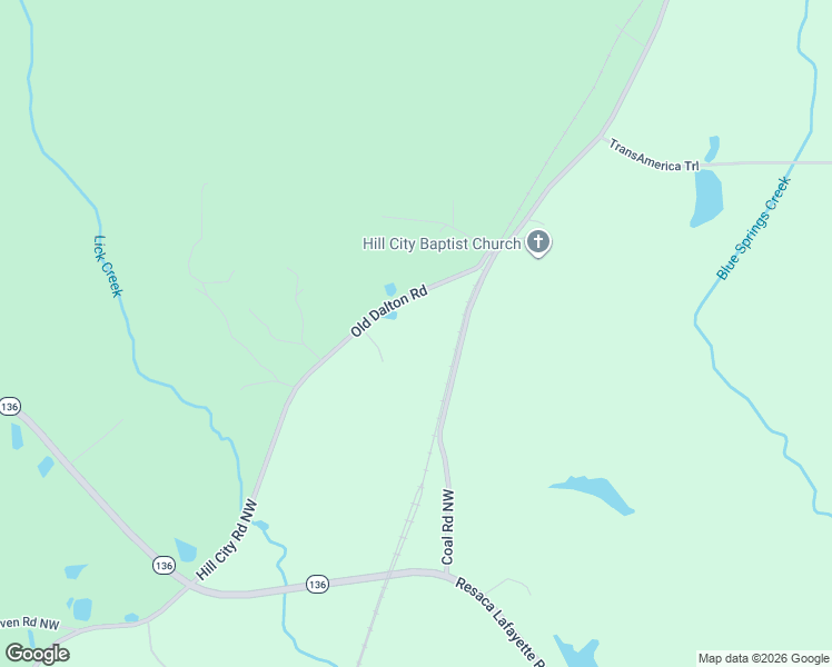 map of restaurants, bars, coffee shops, grocery stores, and more near 1221 Hill City Road Northwest in Sugar Valley