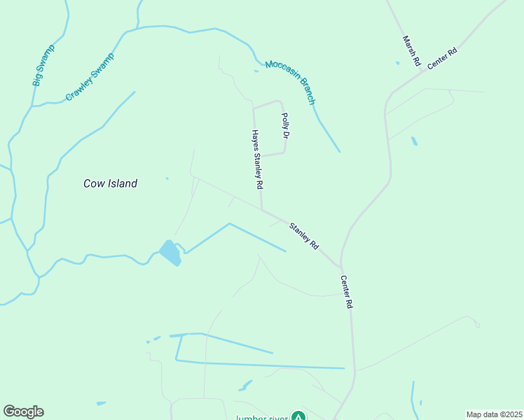map of restaurants, bars, coffee shops, grocery stores, and more near Stanley Road in Bladen County