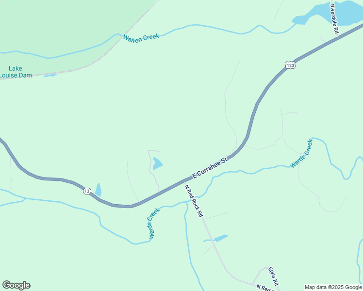 map of restaurants, bars, coffee shops, grocery stores, and more near 19 Old Jarrett Road in Toccoa
