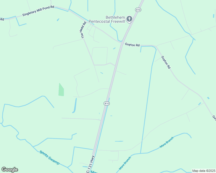 map of restaurants, bars, coffee shops, grocery stores, and more near 42 Bryan Road in Bladenboro