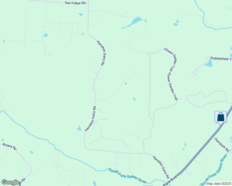 map of restaurants, bars, coffee shops, grocery stores, and more near 168 Deer Run Trail in Hot Springs