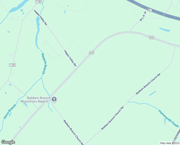 map of restaurants, bars, coffee shops, grocery stores, and more near 3547 North Carolina 242 in Elizabethtown