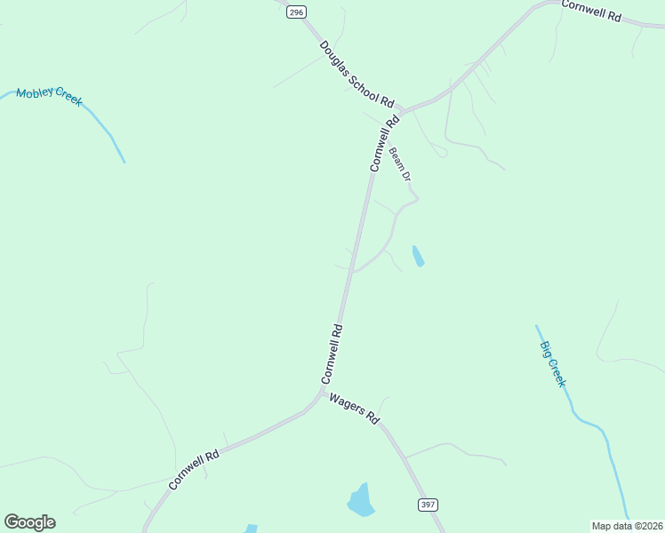 map of restaurants, bars, coffee shops, grocery stores, and more near 1302 Cornwell Road in Blackstock