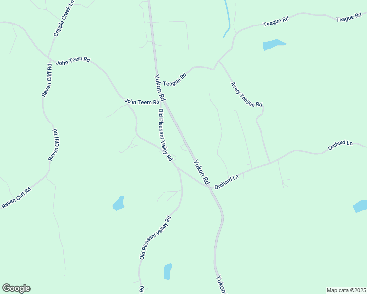 map of restaurants, bars, coffee shops, grocery stores, and more near 5752 Yukon Road in Talking Rock