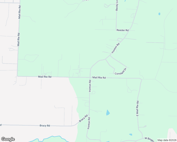 map of restaurants, bars, coffee shops, grocery stores, and more near 17600 Ironton Road in Little Rock