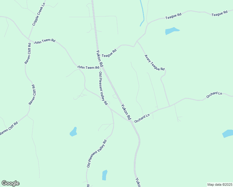 map of restaurants, bars, coffee shops, grocery stores, and more near 5752 Yukon Road in Talking Rock