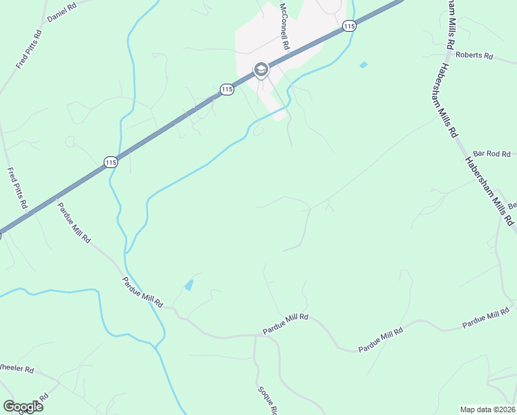 map of restaurants, bars, coffee shops, grocery stores, and more near 263 Old Ridge Road in Demorest