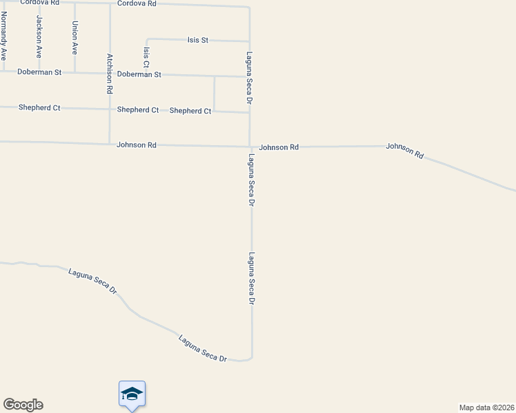 map of restaurants, bars, coffee shops, grocery stores, and more near Laguna Seca Drive in Apple Valley