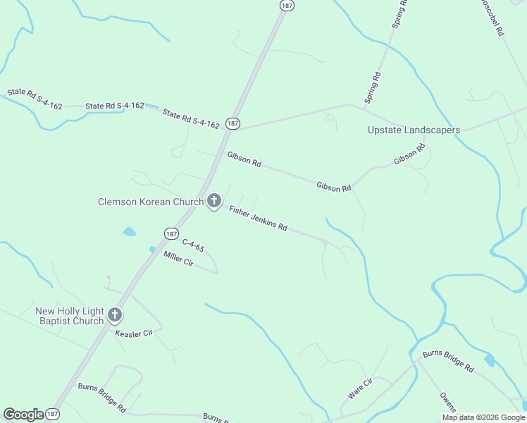 map of restaurants, bars, coffee shops, grocery stores, and more near 27 Fisher Jenkins Rd in Anderson