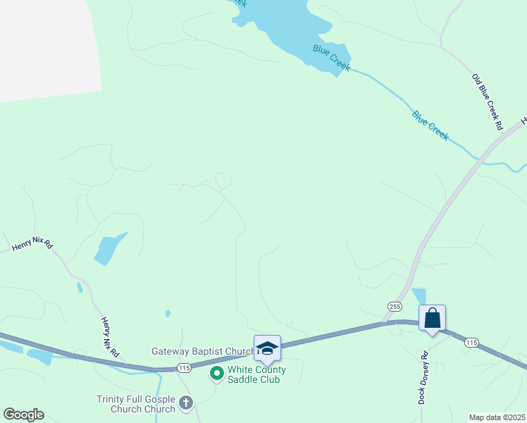 map of restaurants, bars, coffee shops, grocery stores, and more near 528 Highland Forest Road in Cleveland