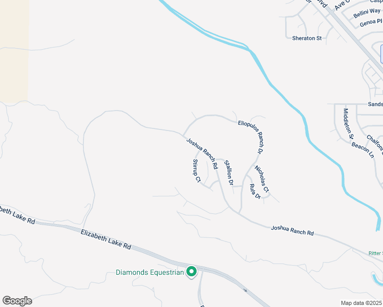 map of restaurants, bars, coffee shops, grocery stores, and more near 39367 Stirrup Court in Palmdale