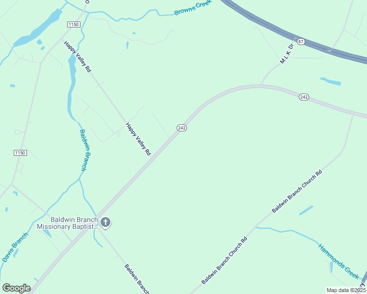 map of restaurants, bars, coffee shops, grocery stores, and more near North Carolina 242 Highway South in Bladenboro