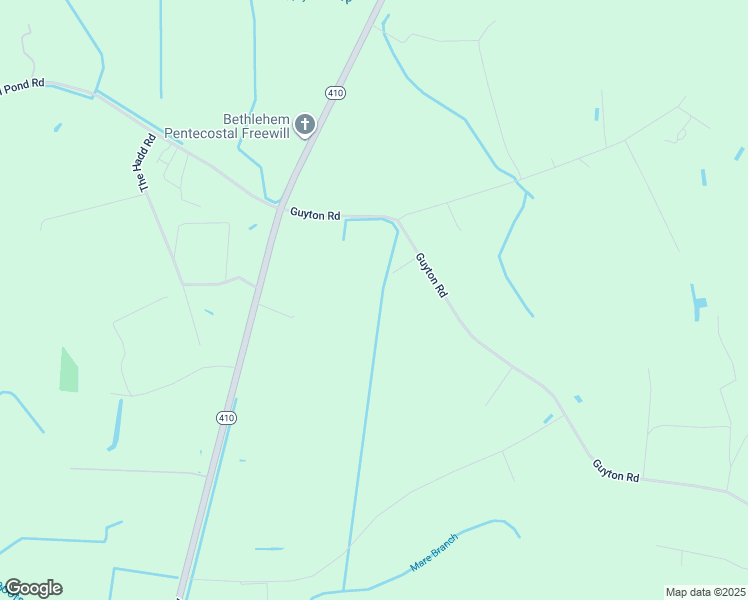 map of restaurants, bars, coffee shops, grocery stores, and more near 3225 Guyton Road in Bladenboro