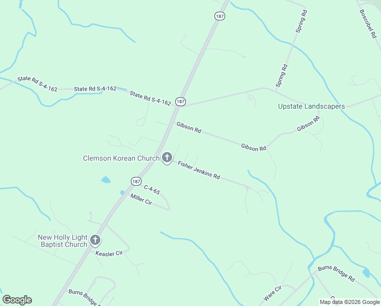 map of restaurants, bars, coffee shops, grocery stores, and more near 15 Fisher Jenkins Road in Anderson