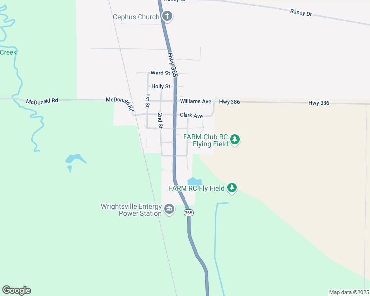 map of restaurants, bars, coffee shops, grocery stores, and more near 16504 4th Street in Little Rock
