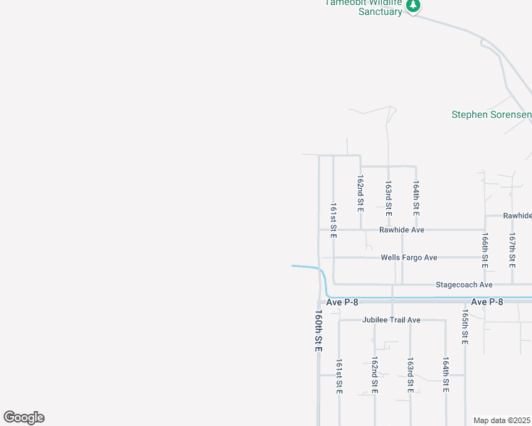 map of restaurants, bars, coffee shops, grocery stores, and more near Rawhide Avenue in Lake Los Angeles