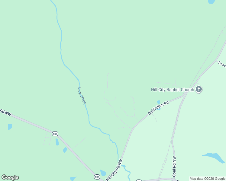 map of restaurants, bars, coffee shops, grocery stores, and more near 1086B Hill City Road Northwest in Sugar Valley