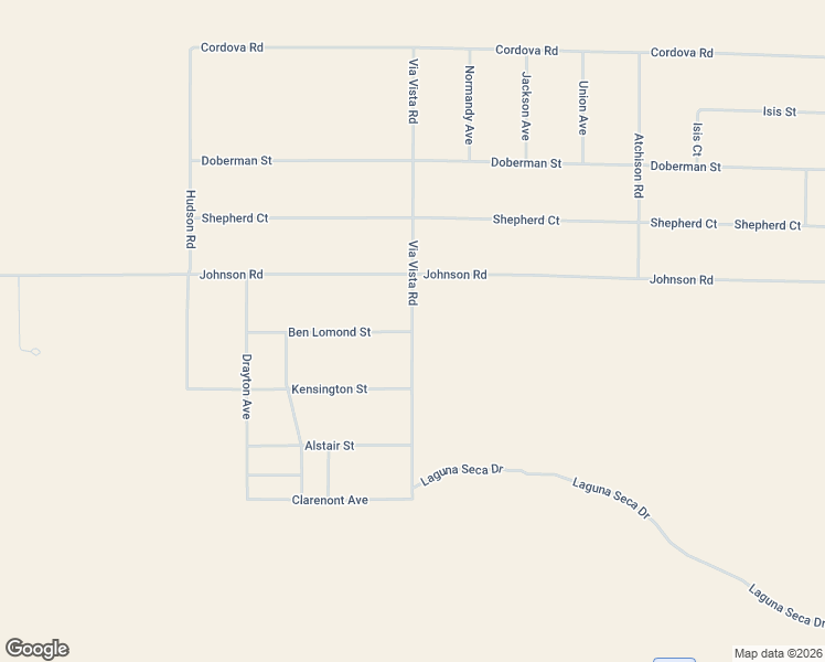 map of restaurants, bars, coffee shops, grocery stores, and more near 19201 Via Vista Road in Apple Valley