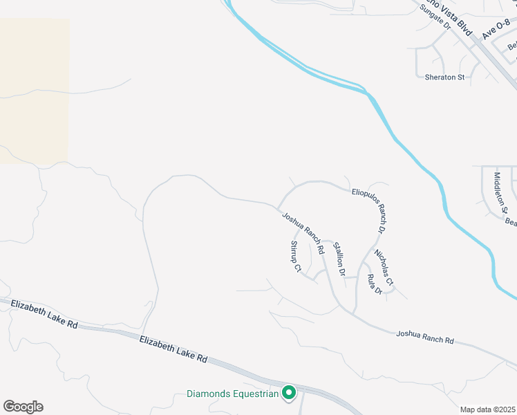 map of restaurants, bars, coffee shops, grocery stores, and more near 39419 Saddle Drive in Palmdale