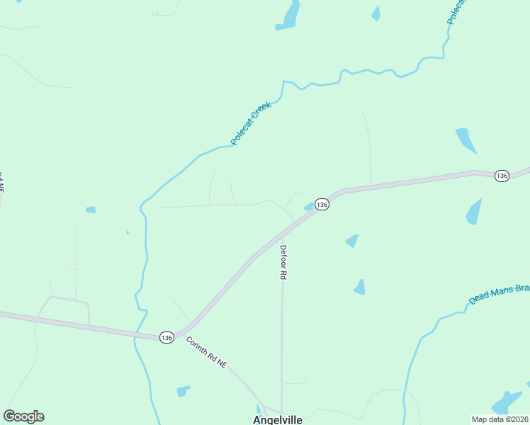 map of restaurants, bars, coffee shops, grocery stores, and more near 2336 Nicklesville Road Northeast in Resaca