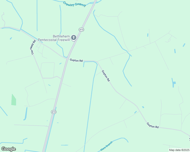 map of restaurants, bars, coffee shops, grocery stores, and more near 3177 Guyton Road in Bladenboro