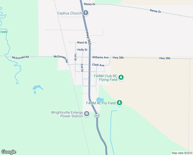 map of restaurants, bars, coffee shops, grocery stores, and more near 16504 4th Street in Little Rock
