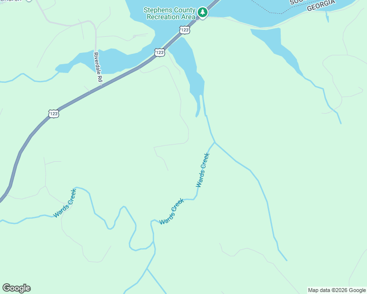 map of restaurants, bars, coffee shops, grocery stores, and more near 572 Cherokee Road in Toccoa