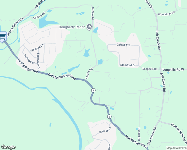 map of restaurants, bars, coffee shops, grocery stores, and more near 1601 Jacks Drive in Benton