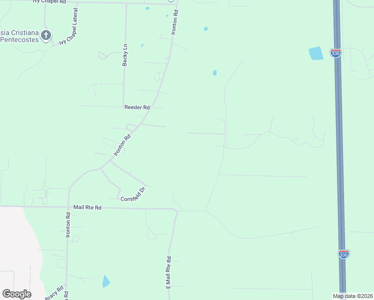 map of restaurants, bars, coffee shops, grocery stores, and more near 100 Sartin Cove in Little Rock