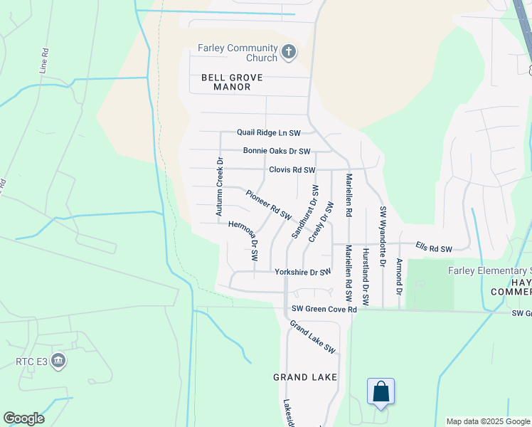 map of restaurants, bars, coffee shops, grocery stores, and more near 14002 Graylynn Drive Southwest in Huntsville