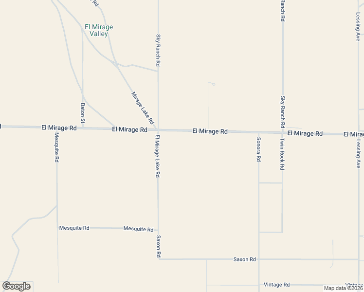 map of restaurants, bars, coffee shops, grocery stores, and more near 6775 El Mirage Road in Adelanto