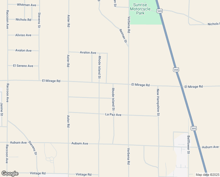 map of restaurants, bars, coffee shops, grocery stores, and more near 2476 El Mirage Road in Adelanto