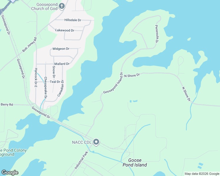 map of restaurants, bars, coffee shops, grocery stores, and more near 444 Goosepond Island Drive in Scottsboro