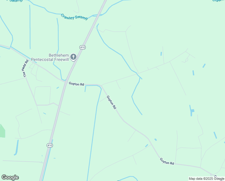 map of restaurants, bars, coffee shops, grocery stores, and more near 3200 Guyton Road in Bladenboro
