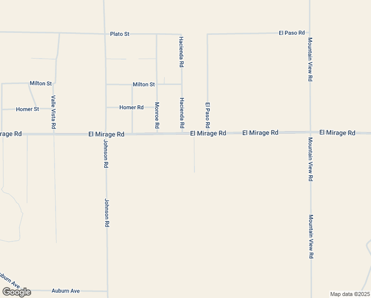 map of restaurants, bars, coffee shops, grocery stores, and more near 5207 El Mirage Road in Adelanto