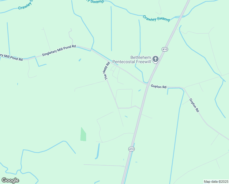 map of restaurants, bars, coffee shops, grocery stores, and more near 342 Guyton Cemetery Drive in Bladenboro
